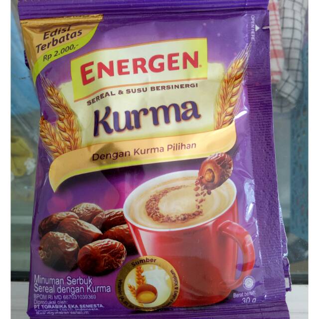 

Energen kurma sereal