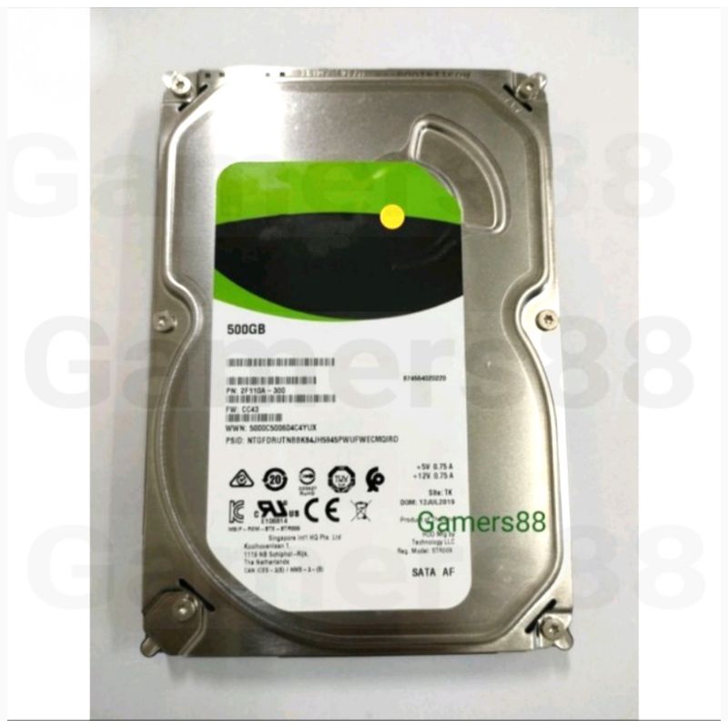 HDD 500GB HARDISK 500GB Hardisk PC 500GB Internal 7200RPM