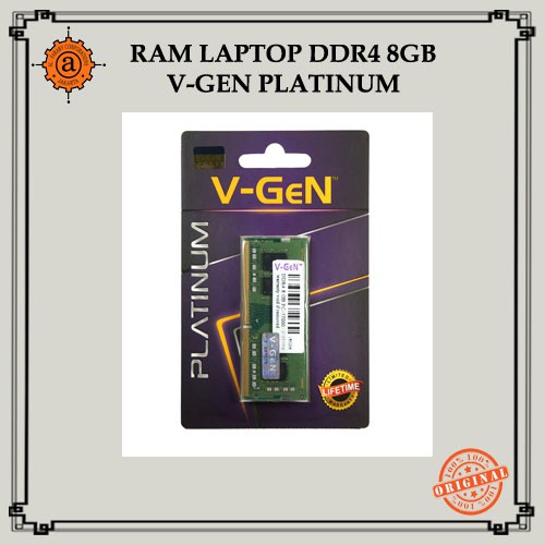 Ram Laptop Sodim ddr4 8gb V-gen Platinum