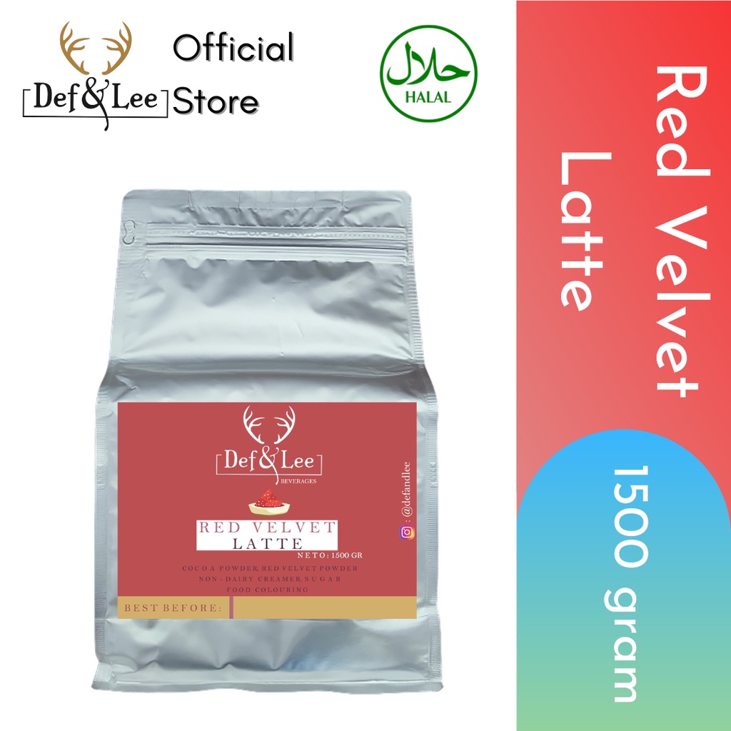 

Red Velvet Latte Powder Pack 1,5KG
