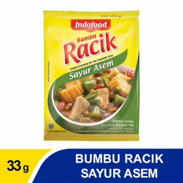 

Bumbu racik sayur asem