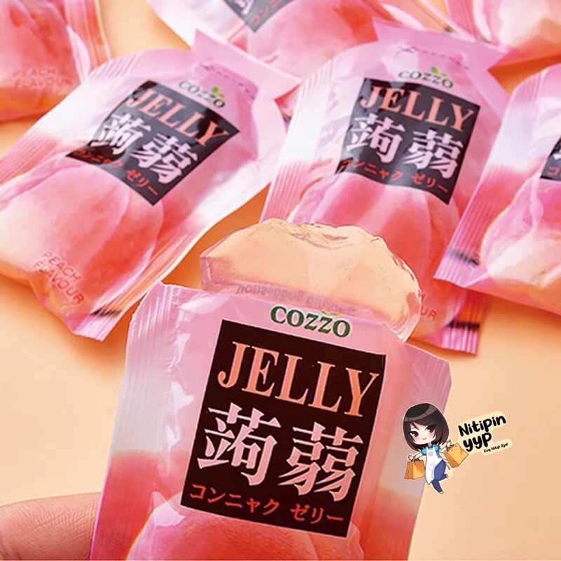 [HALAL] Konnyaku COZZO Fruit Jelly Zero Fat - Snack Konjac Juice Jelly Buah mirip Orihiro Jelly Jepang - Cemilan Jelly Sehat (160gr)