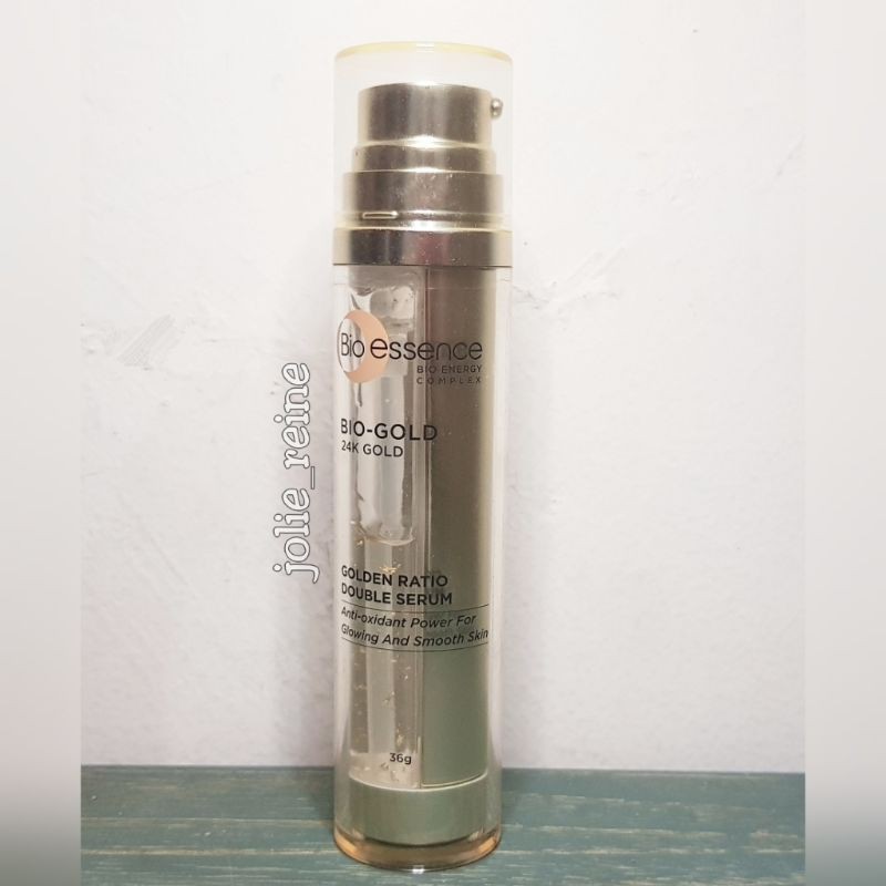 (Preloved) Bio Essence / Bio-Essence Bio Gold 24k Golden Ratio Double Serum