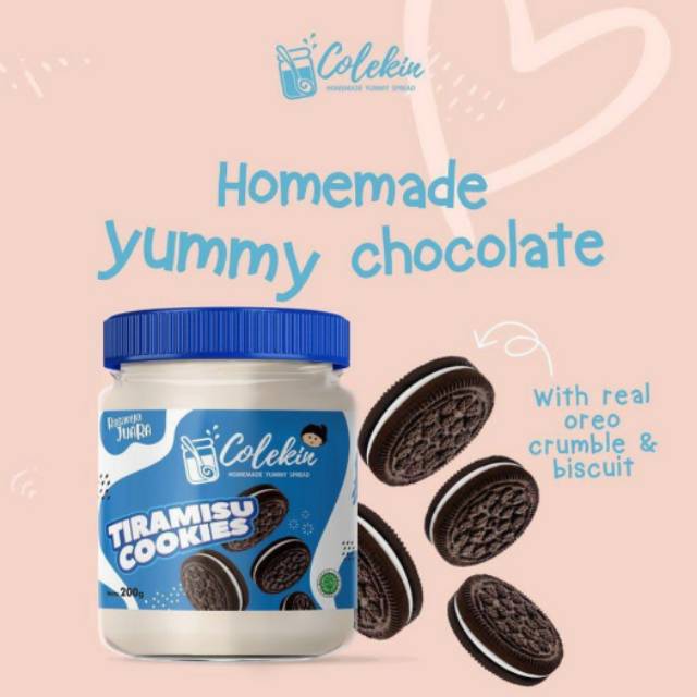 

Selai Orea / Selai Kekinian / Selai Jaman Now / Selai Cokekin / Colekin / Selai / Tiramisu Oreo
