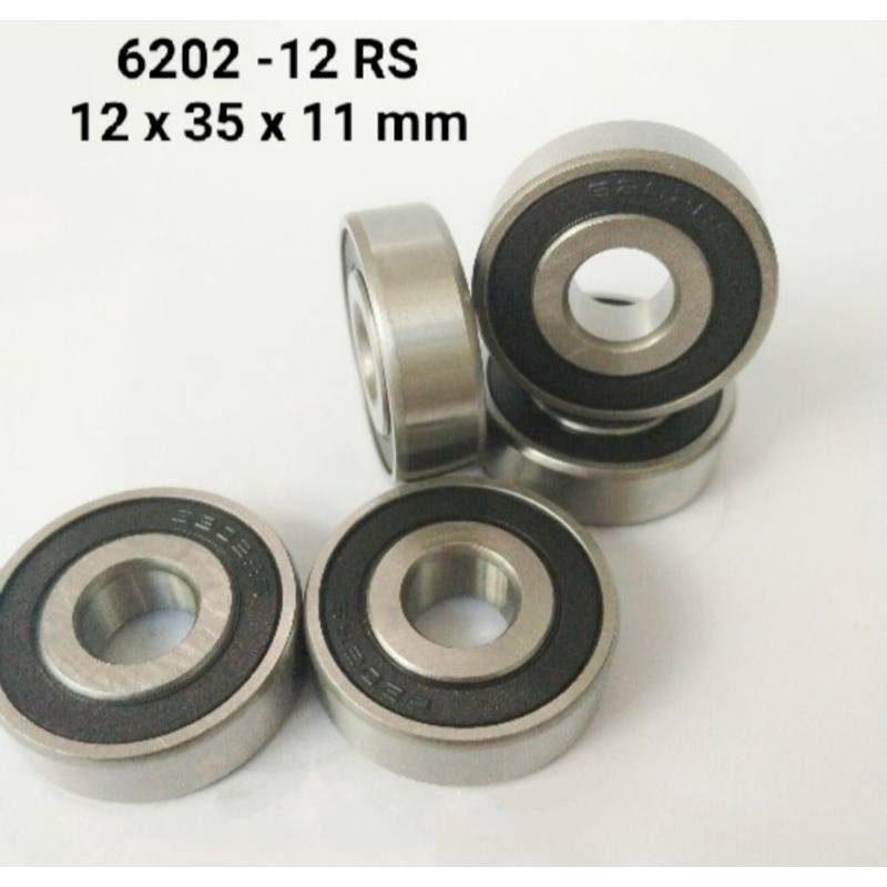 Bearing tromol rubahan motor  6202 as 12mm