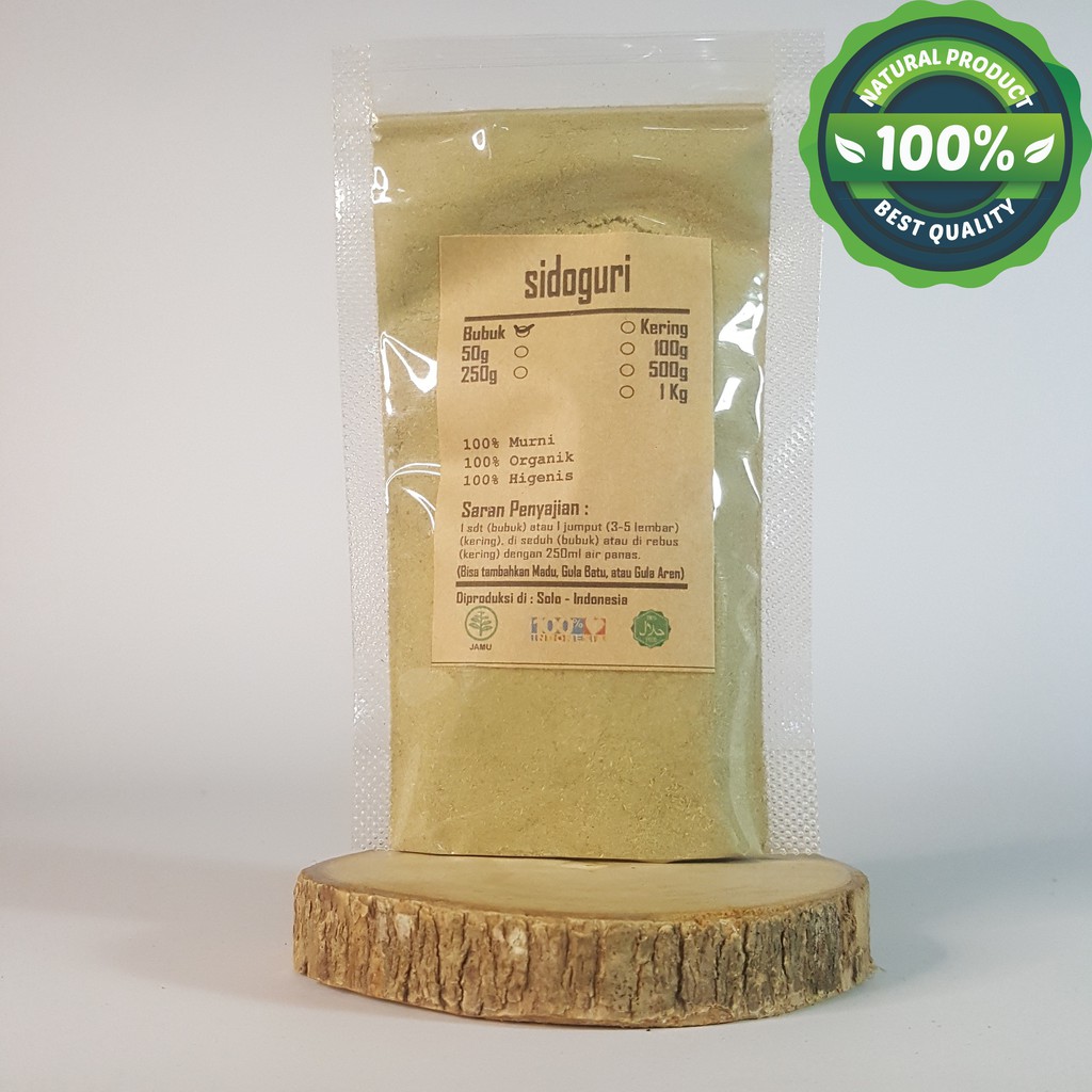 

SIDAGURI / SIDOGORI BUBUK 1 KG - Sida Rhombifolia - MURNI - JSR