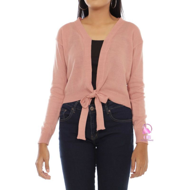 ATASAN CROP TOP CARDY/CROP RAJUT WANITA