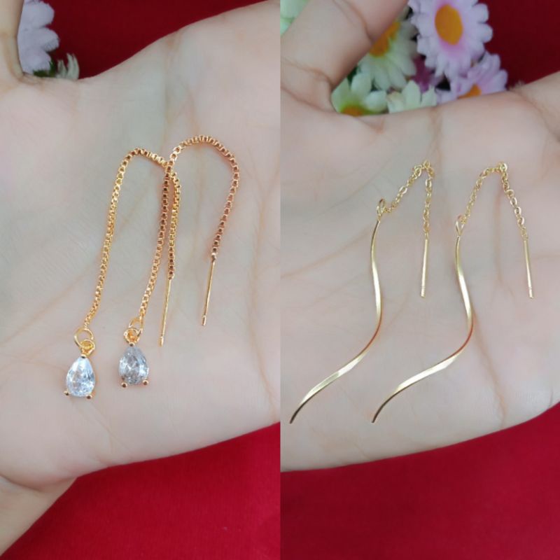 ANTING TUSUK PANJANG/ANTING JURAI/ANTING PANJANG/ANTING DEWASA/ANTING TERMURAH/ANTING TUSUK DEWASA