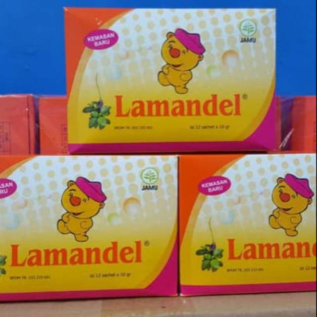 LAMANDEL OBAT RADANG DAN SAKIT TENGGOROKAN ANAK