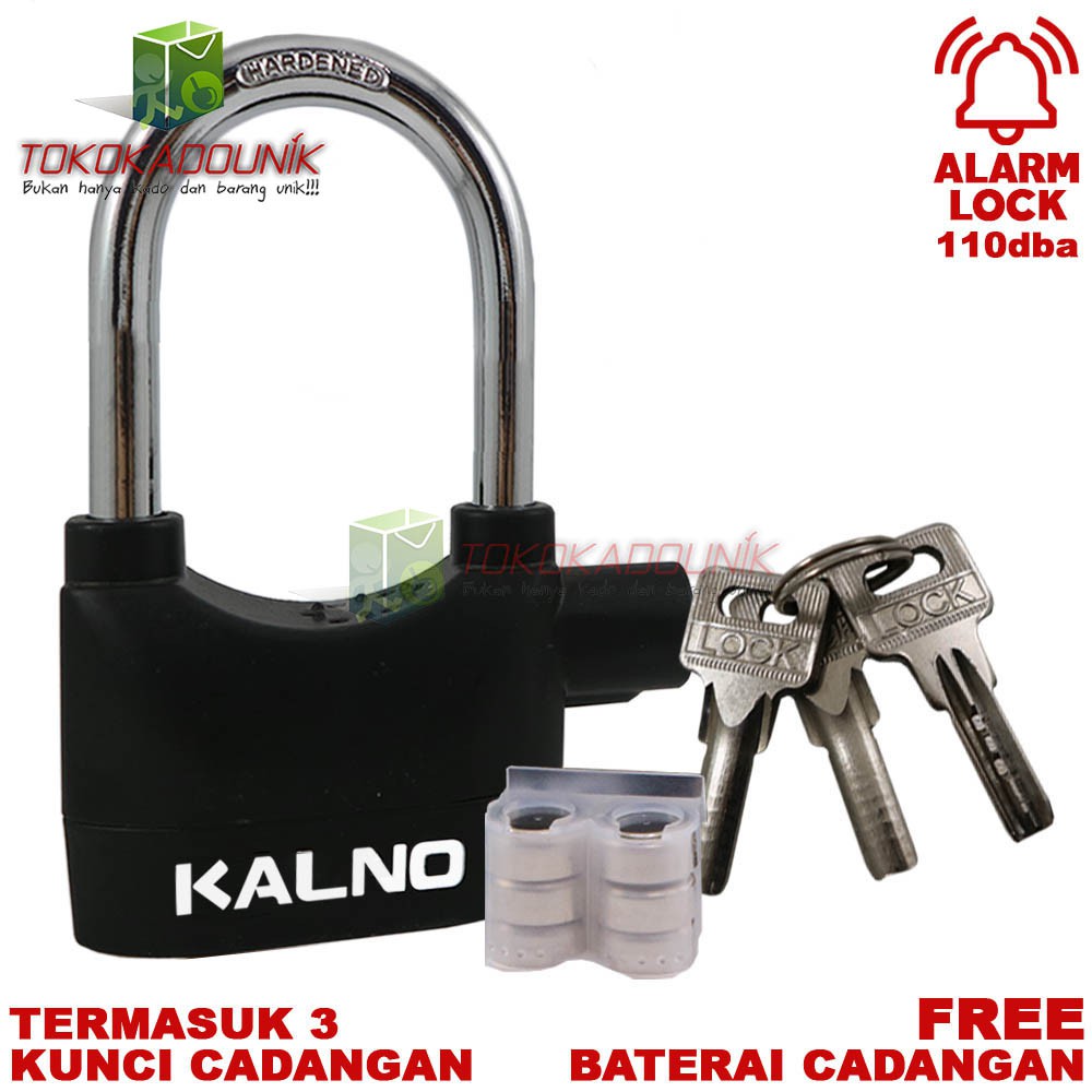 GEMBOK ALARM ANTI MALING - RING PANJANG