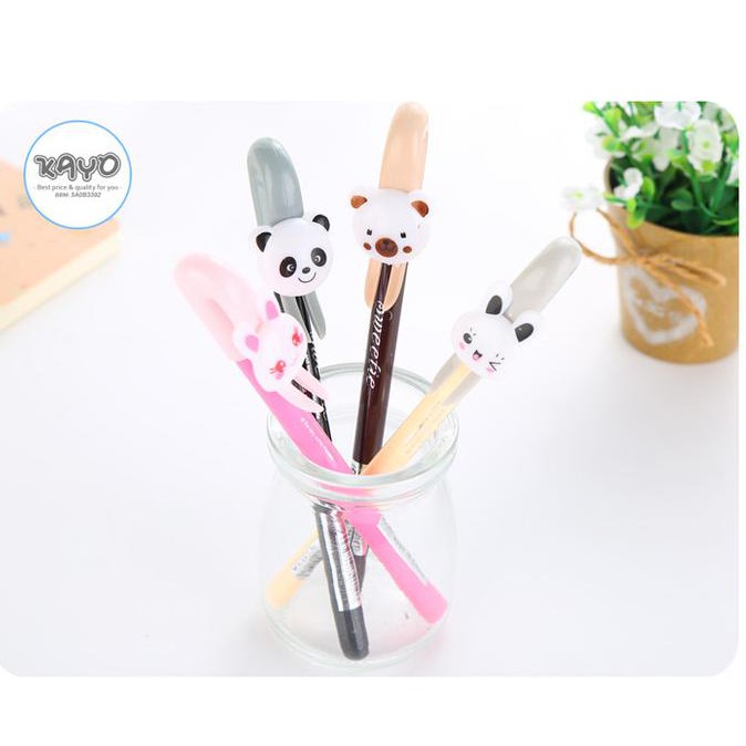 

Pulpen unik, pulpen lucu, pulpen korea, pen fancy, pulpen binatang