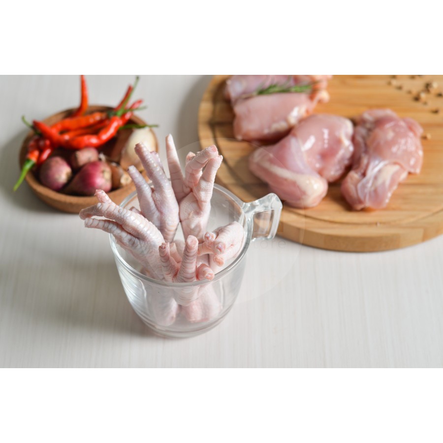 CEKER AYAM BERSIH SREEYA 1KG CHICKEN FEET HALAL