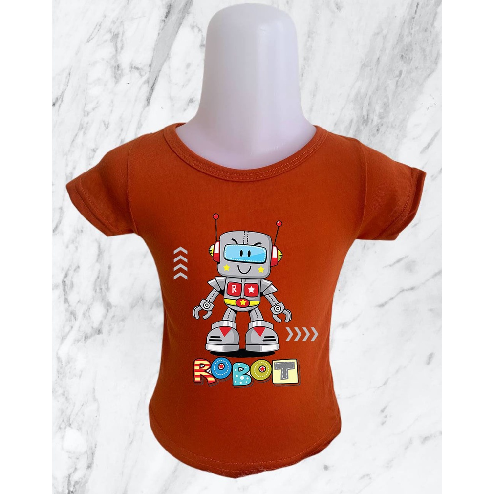 GOSIA KIDS | Baju Anak Anak Usia 6 Bulan - 7 Tahun | Kaos oblong anak laki laki 6 - 7 tahun