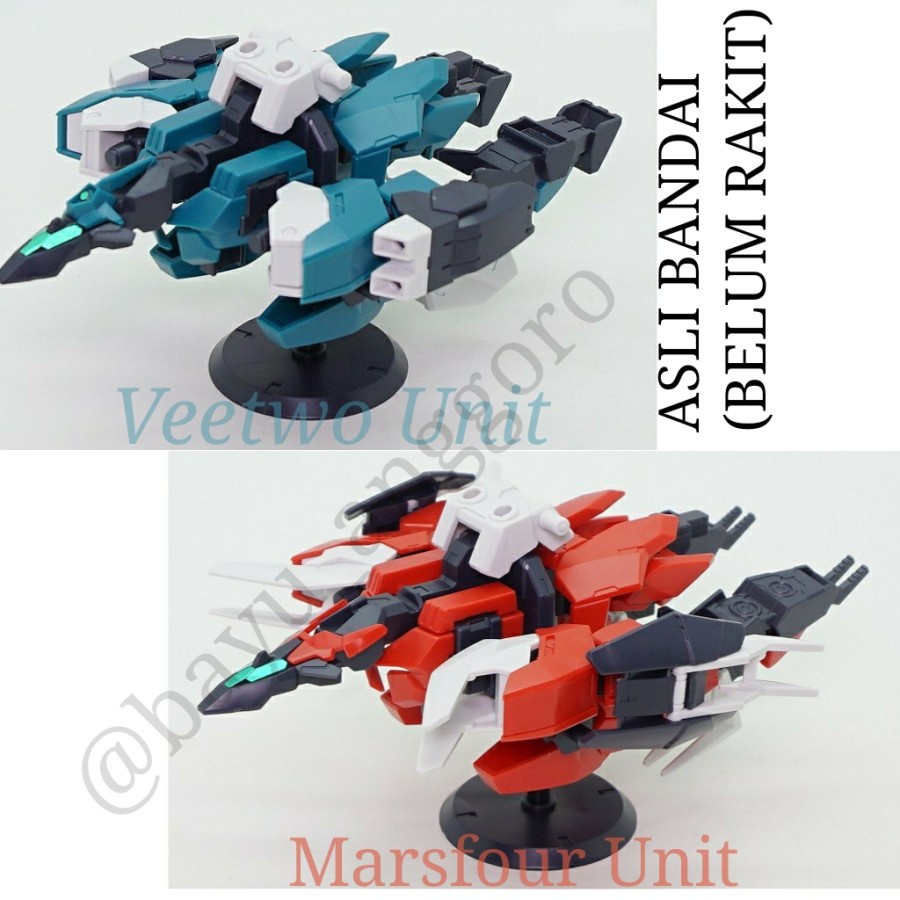 HGBD HG 1/144 Veetwo Unit + Marsfour Unit BANDAI BELUM RAKIT