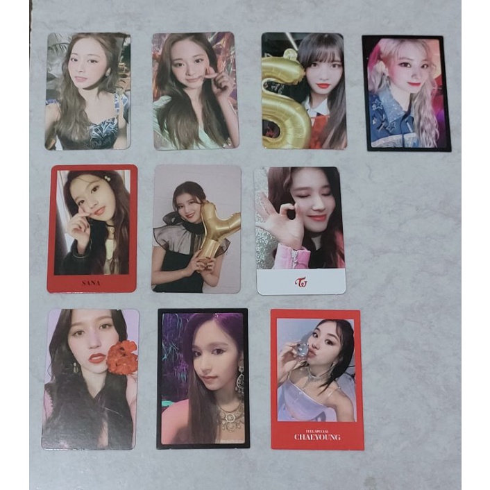 PHOTOCARD OFFICIAL TWICE