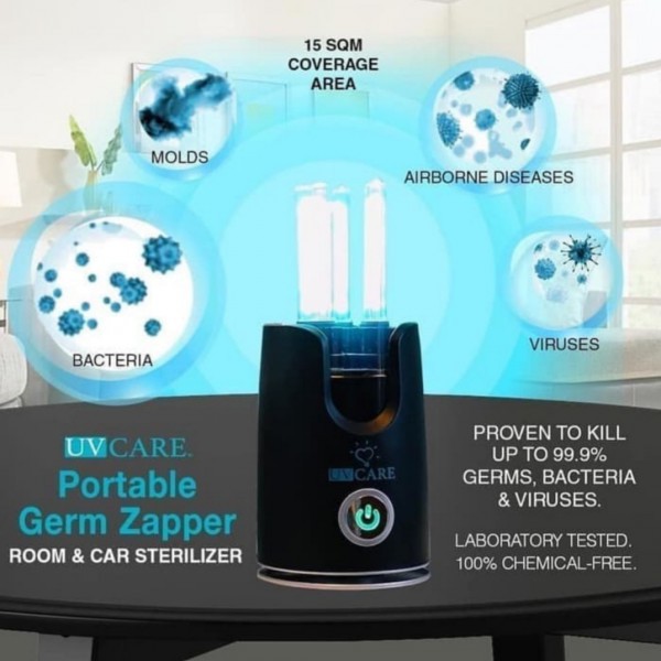 PROMO UV Care Room Sterilizer Portable Germ Zapper GRATIS UVC POCKET Alat Steril Ruangan bunuh Virus Kuman Bakteri