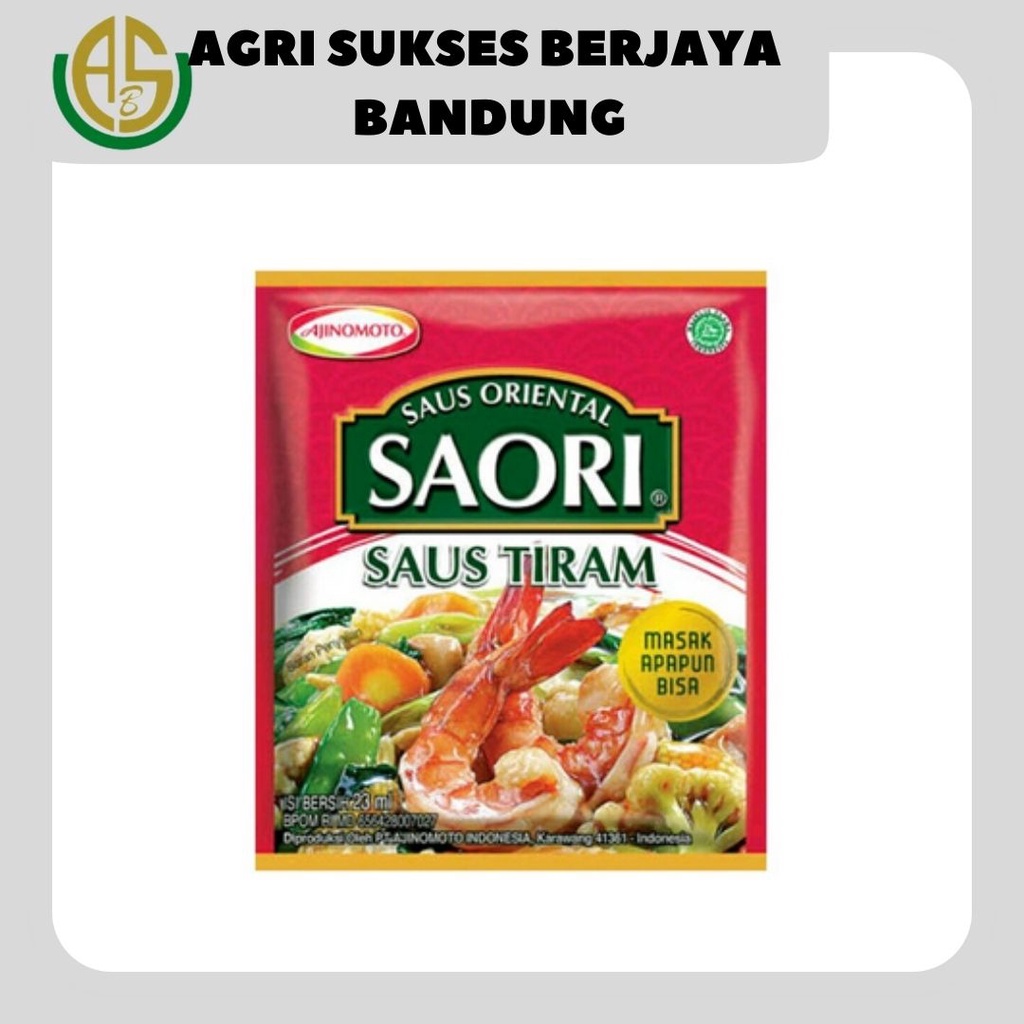 

Saori Saus Tiram Sachet - 23 Ml