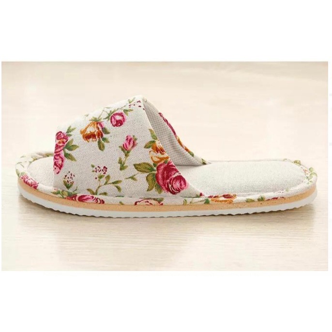 Sandal Rumah Hotel EMPUK Nyaman Modis Lembut Motif Gambar Slipper SP03