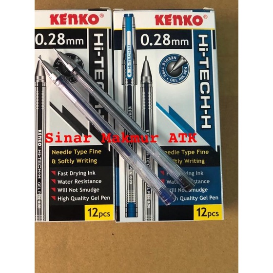 

➻ Pulpen Hi-Tech-H Kenko - Hitam ♫