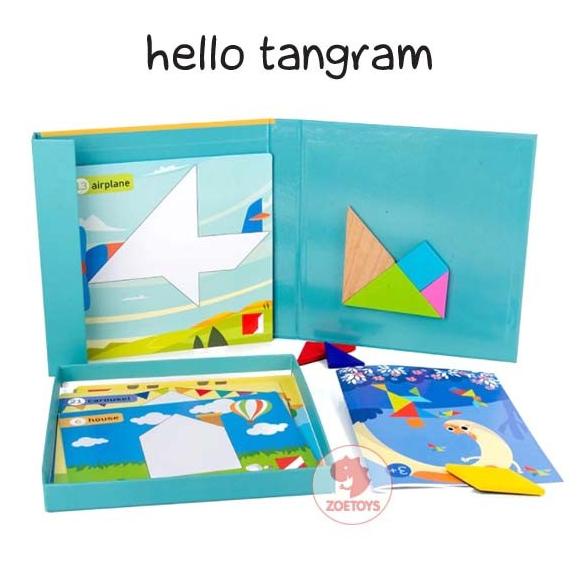 Zoetoys Hello Tangram | Mainan Edukasi | Mainan Anak | Edutoys