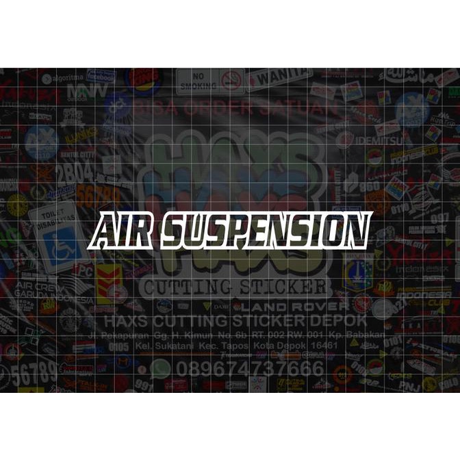 Cutting Sticker Bismania Air Suspension Ukuran 15 Cm Untuk Mobil Motor hax55 Juara