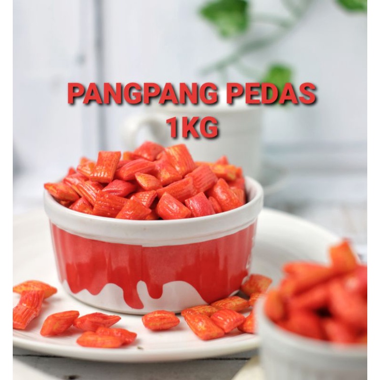 

1000 gram makanan ringan cemilan pedas manis pangpang garuda mas majalengka gratis ongkir cod