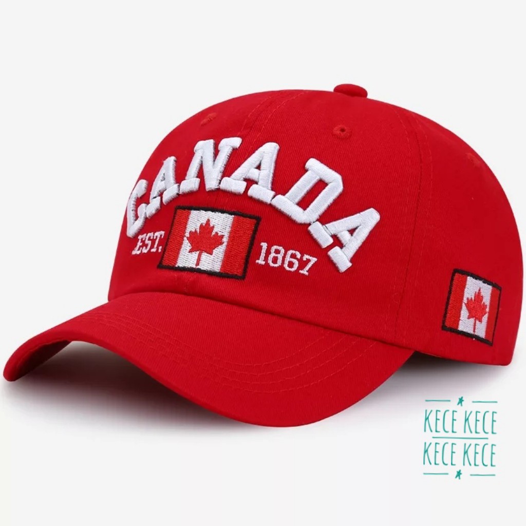 Topi Baseball Bordir Elegan