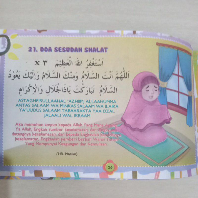 Buku 99 Doa Pilihan Anak Muslim Bergambar