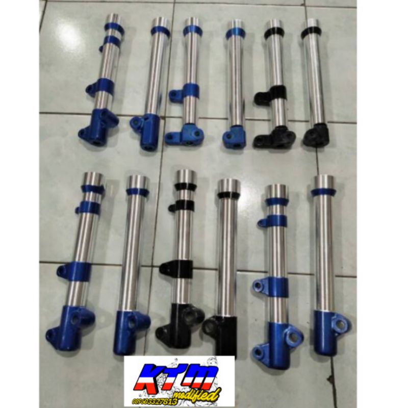 bottom shok depan beat & mio bubut kinclong