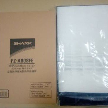 Replacement Filter FZ-A80SFE untuk model Air purifier SHARP FU-A80Y Filter Hepa dan Deo