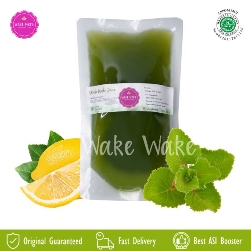 ASI Booster Torbangun - Wake Wake Lemon - Pouch 330 ML