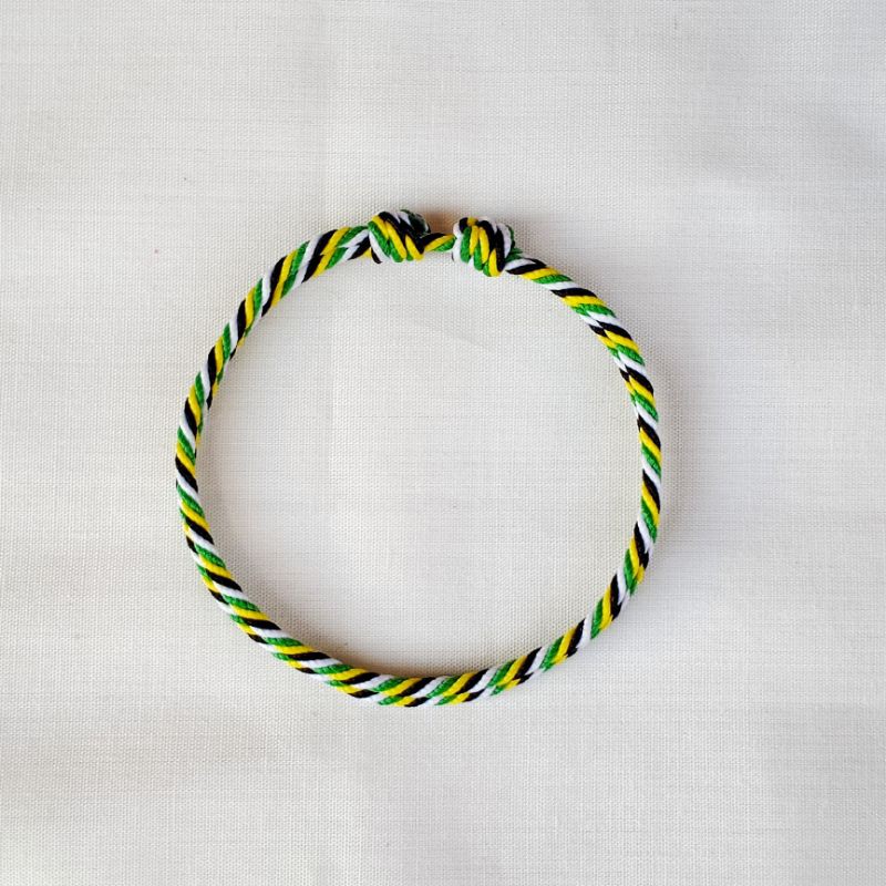 Yellow Regae Bracelet / Gelang Tali Kuning / Gelang Persahabatan / Gelang Lucu / Gelang Khas Bali / Caturdatu  / Gelang Tali Simple / Yellow Lemon Regae Bracelet