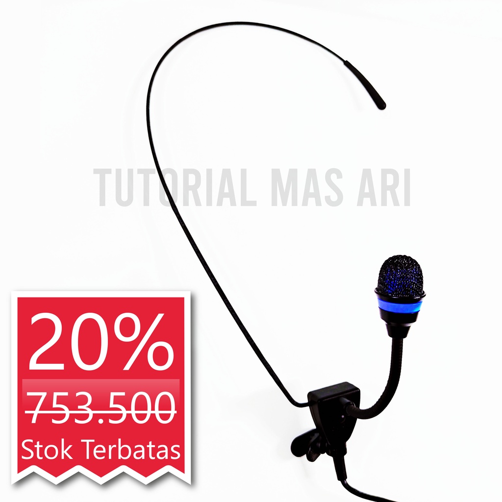 Mic Imam Sensitif Rekomendasi Mas Ari | TOA ZM-362 | Mic Kalung | Original Garansi Resmi TOA | Bisa 