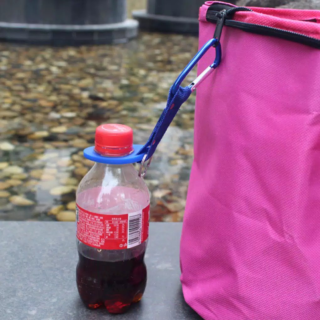 Gantungan pengait botol air minum kait tas ransel sepeda naik gunung hanging holder  bottle buckle