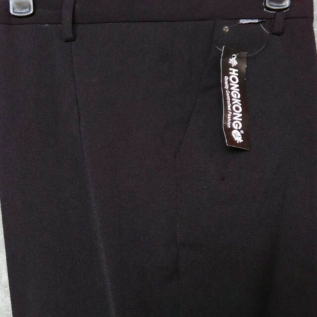 Celana kerja wanita hitam size M L XL XXL XXXL bagus murah.