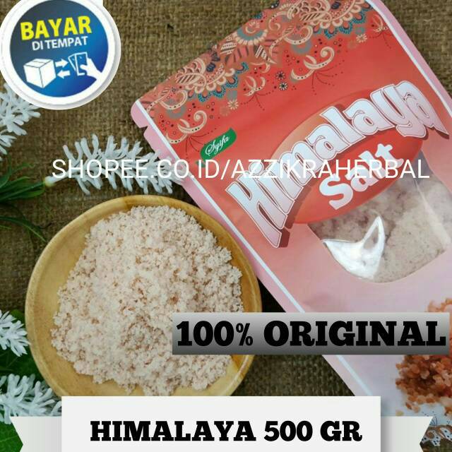 

GARAM HIMALAYA SALT 500 Gr/ Garam Herbal / Garam sehat