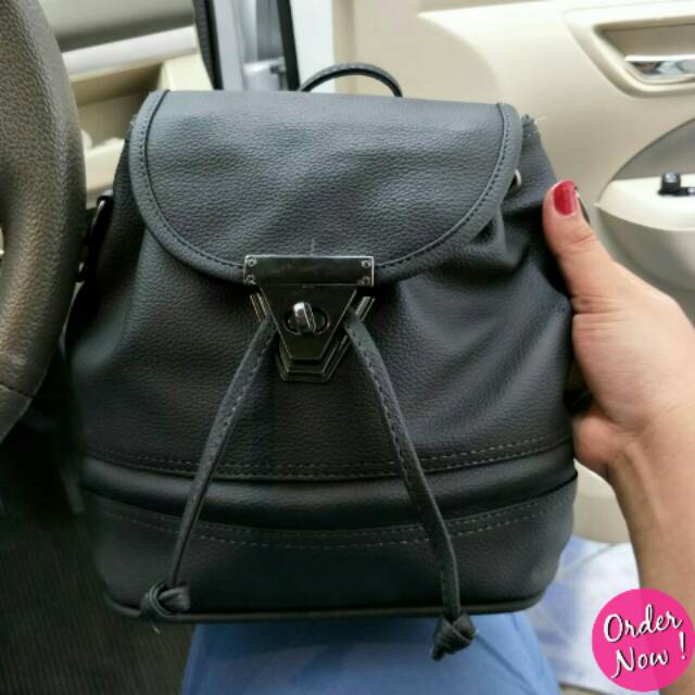 Tas Coach Backpack Wanita (Coach Backpack - Hitam)