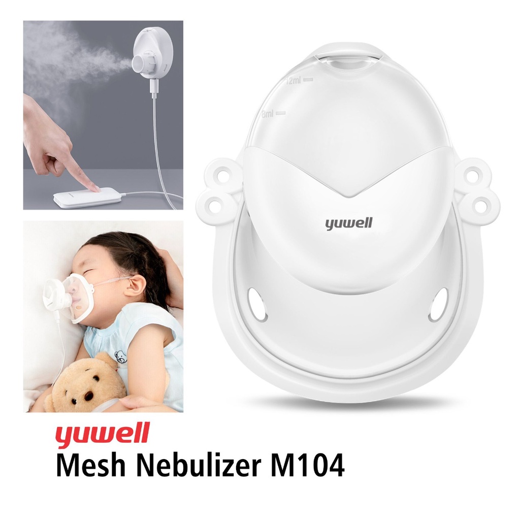 Mesh Nebulizer Air Compressor Atomizer Hands-Free M104 Yuwell OJB