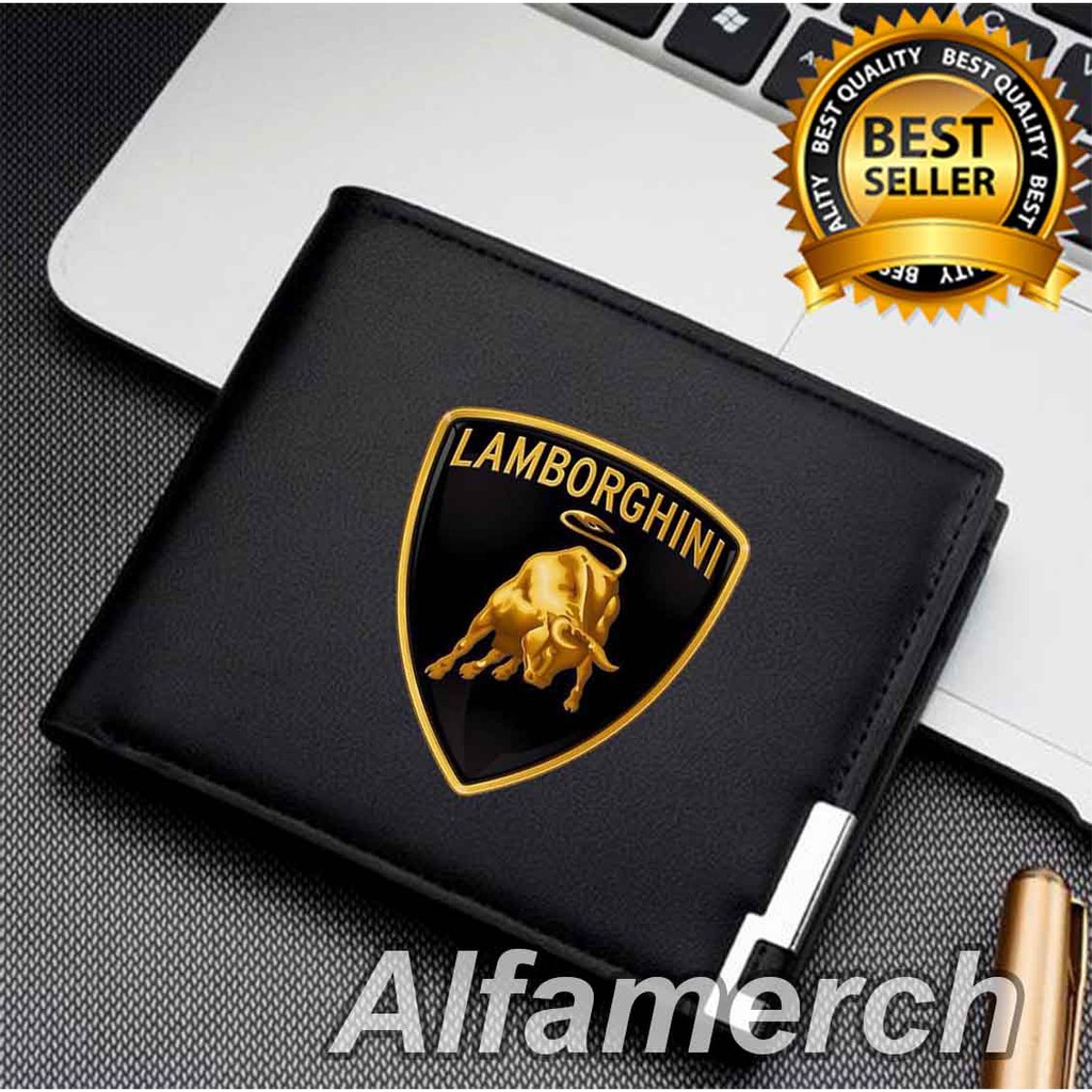 Dompet Kulit Pria Dan Wanita LAMBORGHINI LAMBORGINI Simple Keren ALFAMERCH