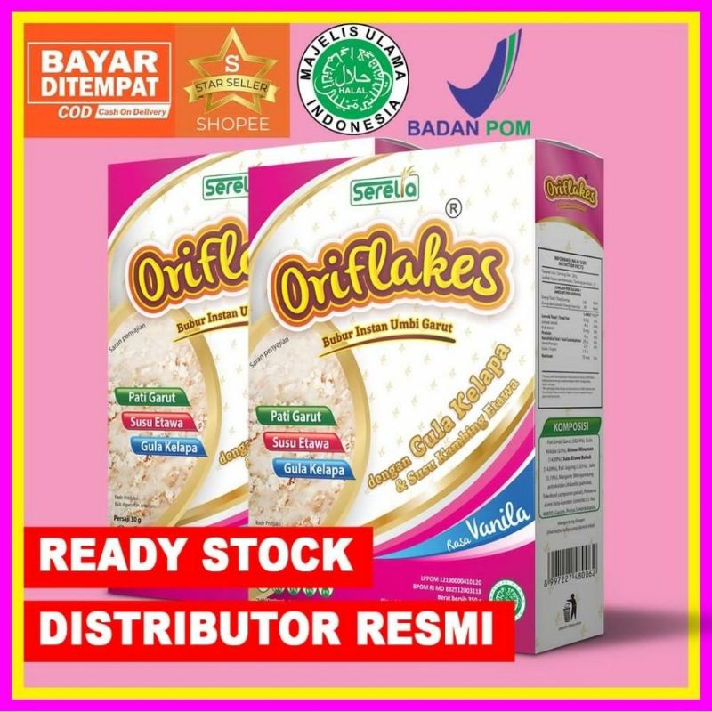 

Oriflakes Sereal Umbi Garut (BISA COD SE-INDONESIA)