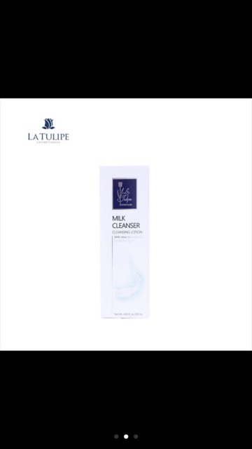 La tulipe milk cleanser