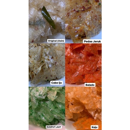 

2Xbtygneal Sakha Snack ) Kripca (Keripik Kaca) / Beledag Los (1Kg) Tambah Bubble Agar Lebih Aman