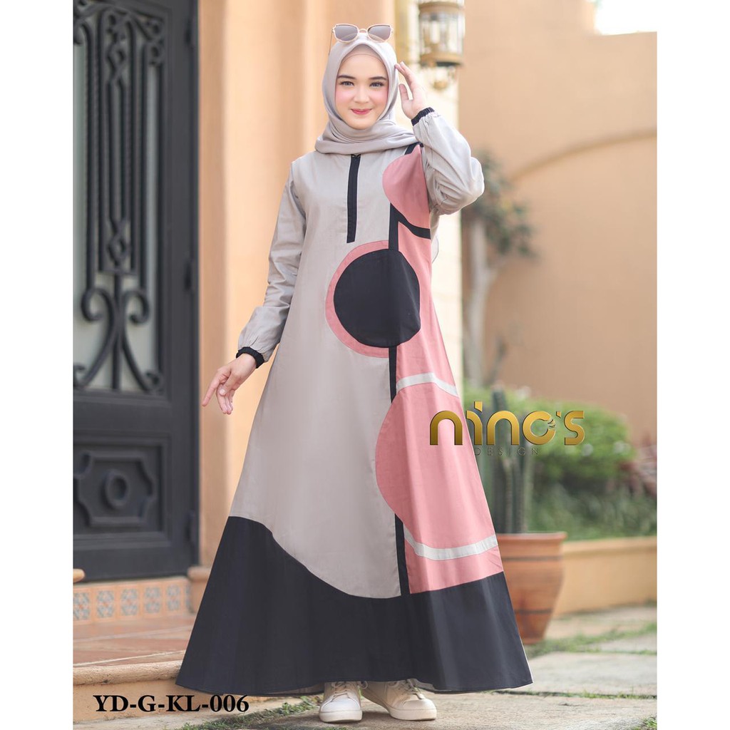 Model Gamis Ninos Terbaru Shopee Indonesia