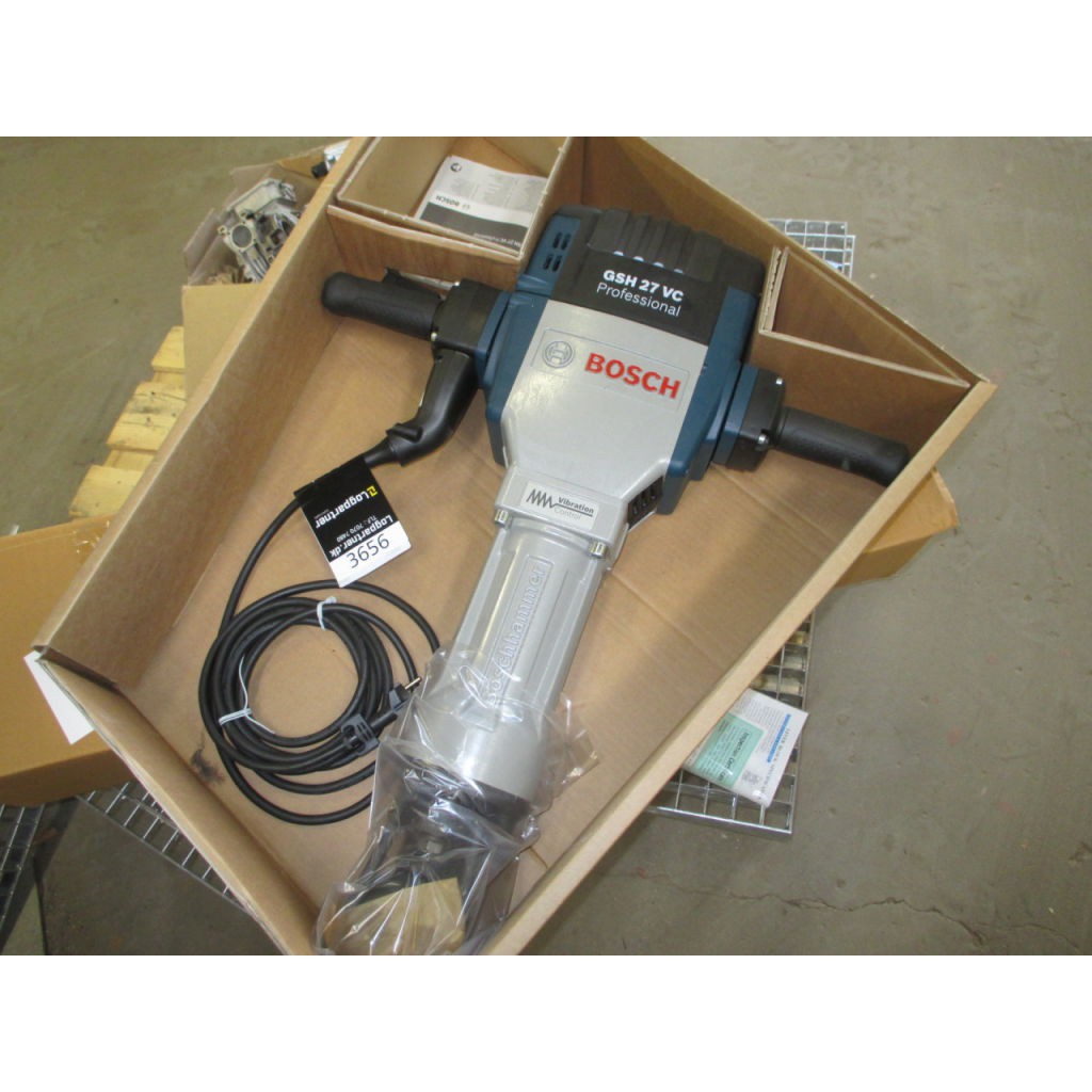 Mesin Bobok Beton Bosch GSH 27 VC Demolition Hammer/Concrete Breaker