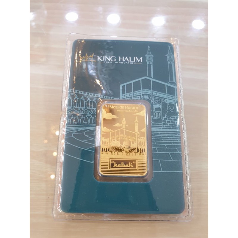 logam mulia "MASJIDIL HARAM GOLD" KING HALIM 10gr