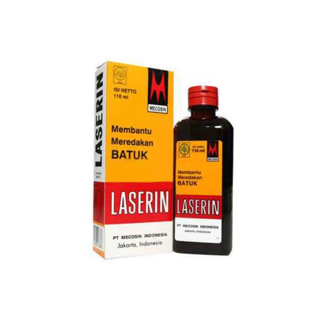 LASERIN SIRUP 110ml/100ml/60 ml /obat batuk
