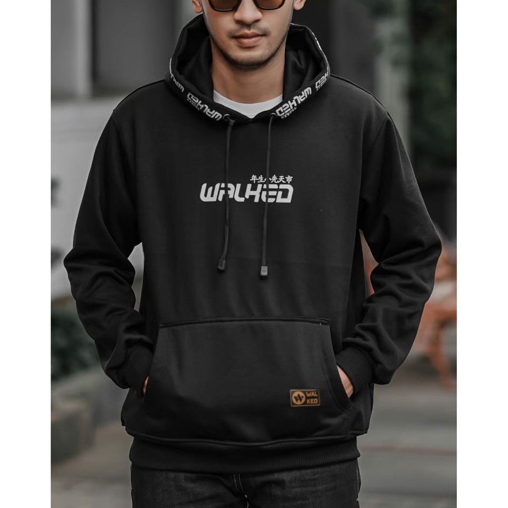 WALKED Original Sweater Hoodie Pria Japan Art