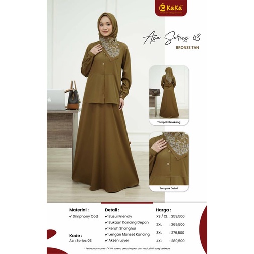 GAMIS PNS ASN SERIES BY KEKE