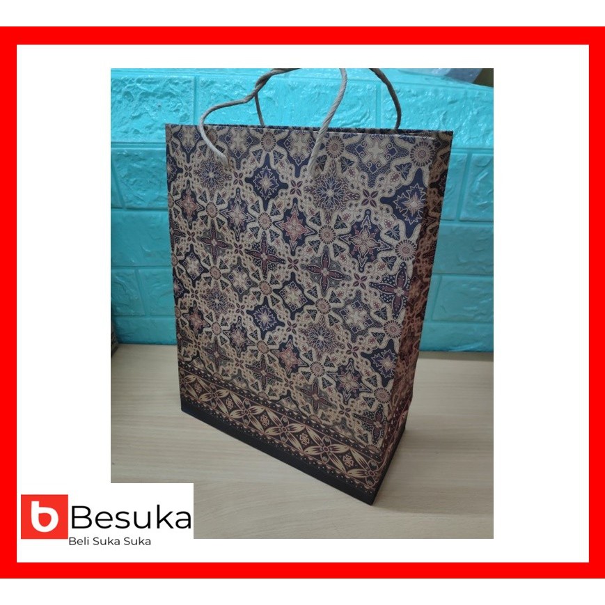

PAPER BAG B KRAFT BATIK (SMALL) KIKY