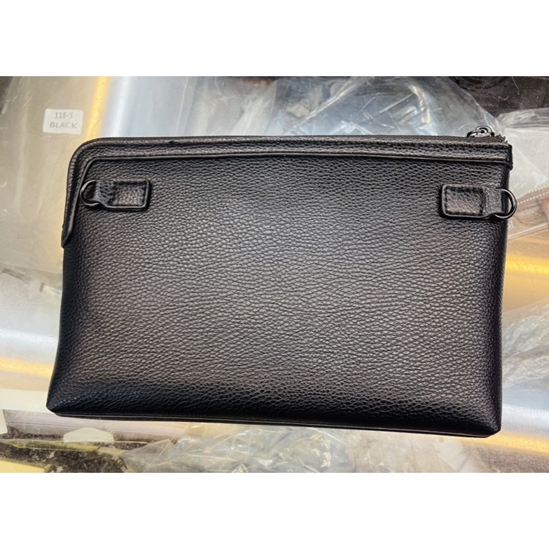 Clutch Tumi Premium Mirror Kulit Tas tangan Pria/Wanita Import quality